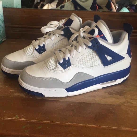 air jordan 4 gs deep royal blue